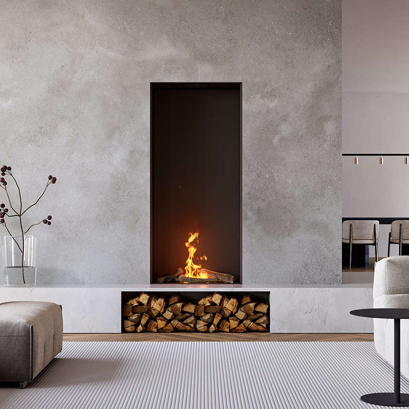 Element 4 Bioethanol Fires Element 4 Sky Large Bioethanol Built in Front