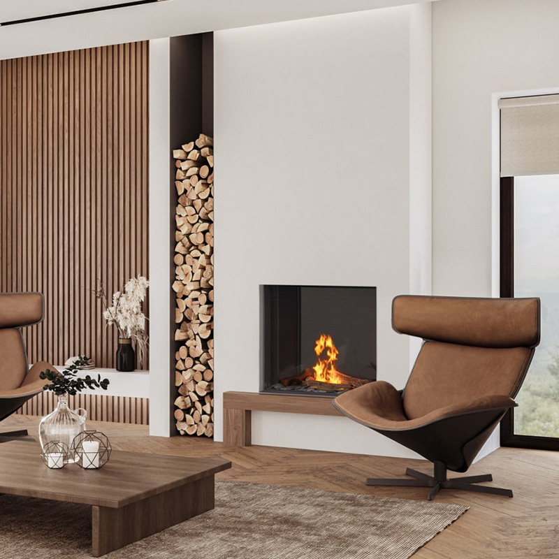 Element 4 Bioethanol Fires Element 4 Sky Square Bioethanol Built in Front