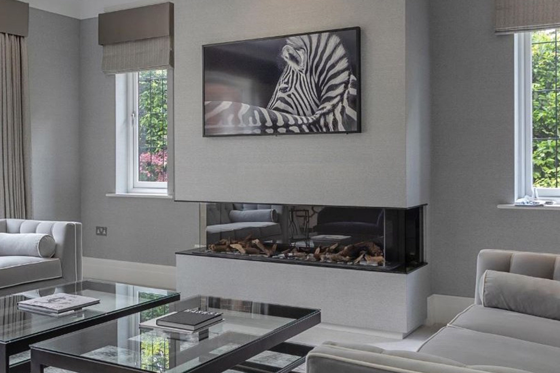 Bespoke Fireplace Installation for a Refined Family Living Space – Barbas Bellfires View Bell Gas Fire